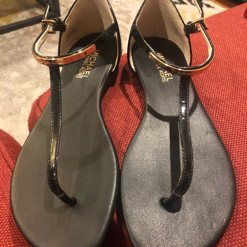 Michael Kors black sandals